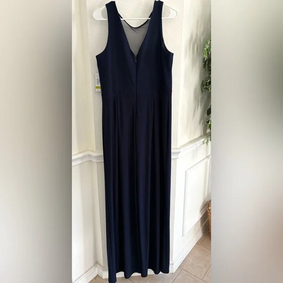 Night Way Collections Navy Blue Jumpsuit - Picture 4 of 7